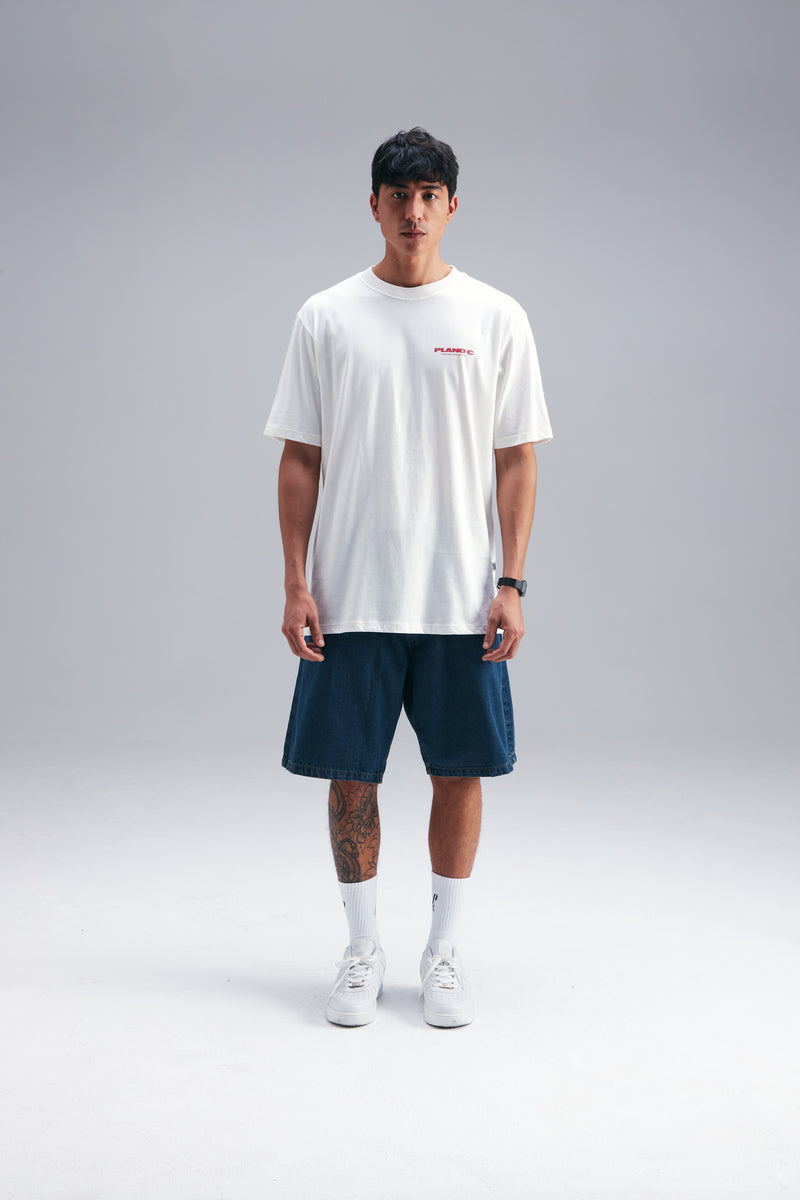 CAMISETA "CRITICAL" OFF WHITE