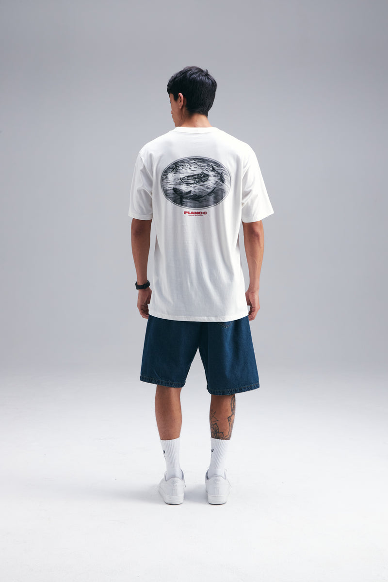 CAMISETA "CRITICAL" OFF WHITE