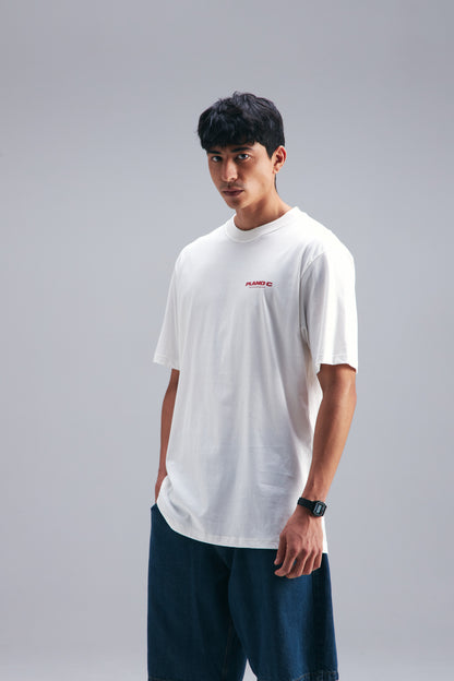 CAMISETA "CRITICAL" OFF WHITE