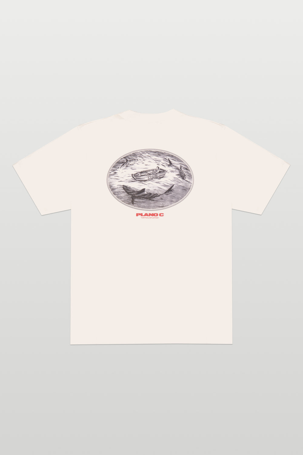 CAMISETA "CRITICAL" OFF WHITE