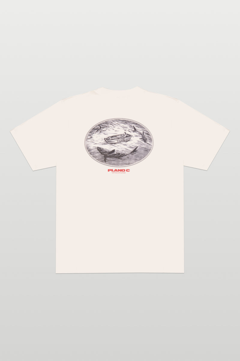 CAMISETA "CRITICAL" OFF WHITE
