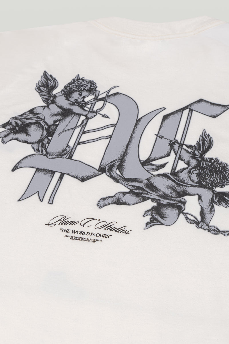 CAMISETA "DIVINE" OFF WHITE