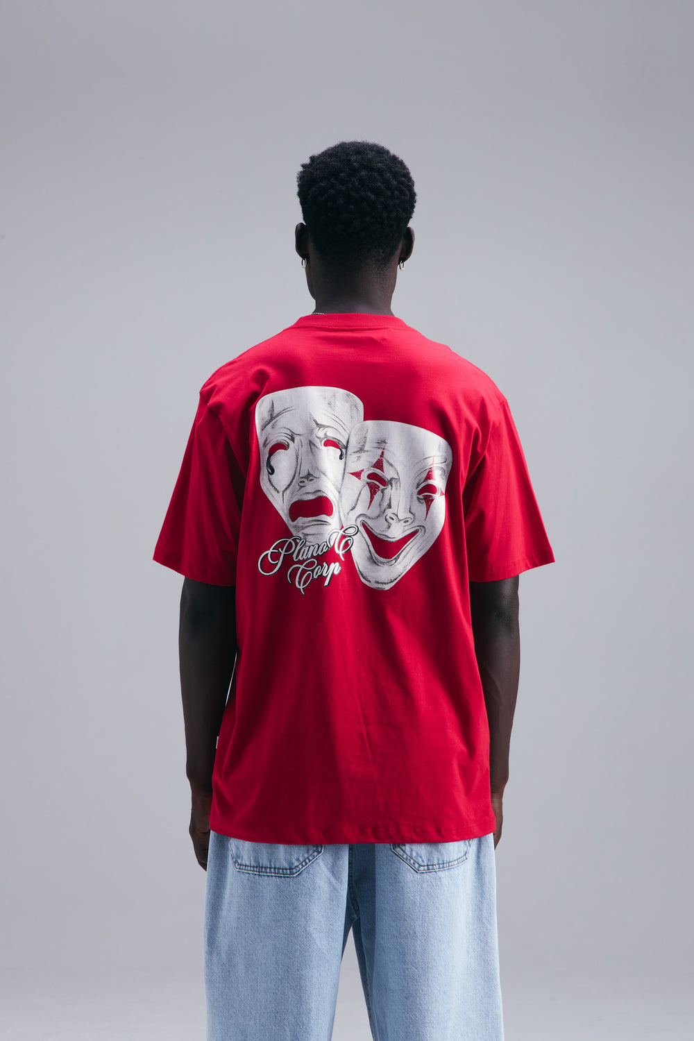 CAMISETA "MASKS" RED