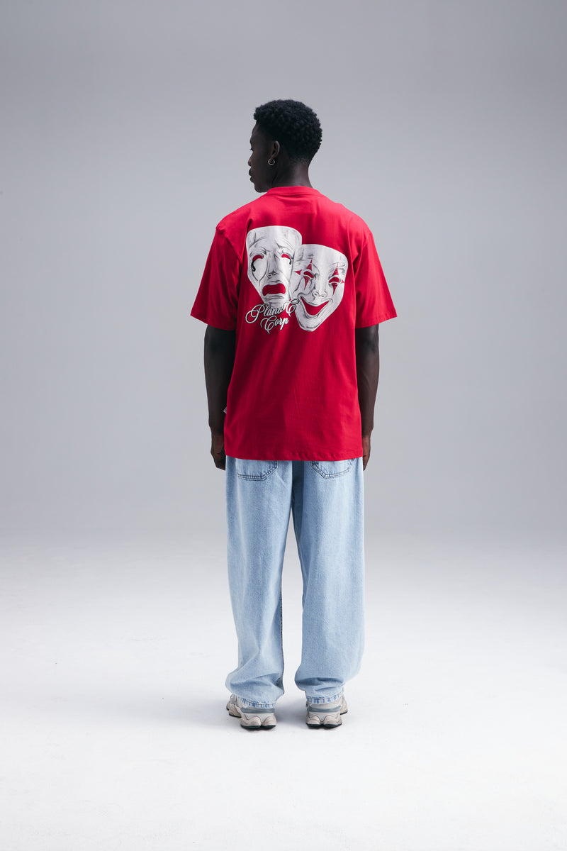 CAMISETA "MASKS" RED