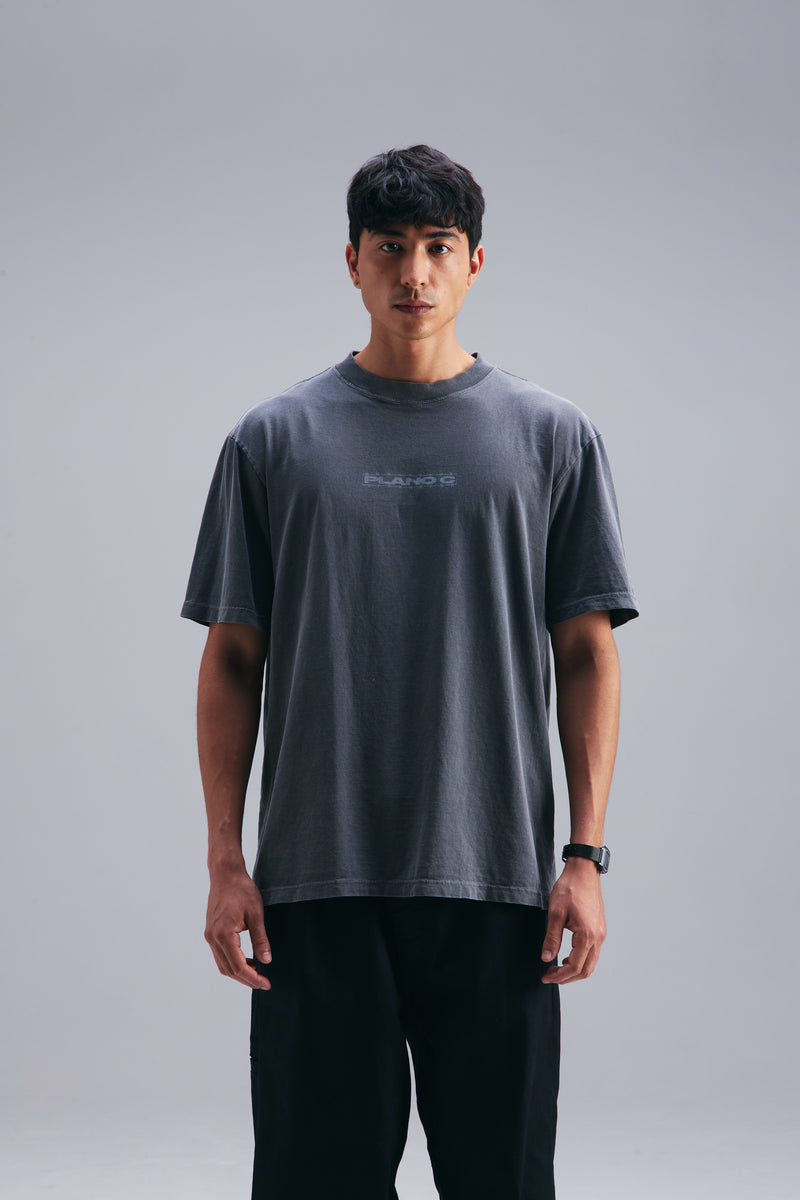 CAMISETA STONE "FIERCE DOGS" GRAPHITE