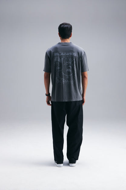 CAMISETA STONE "FIERCE DOGS" GRAPHITE