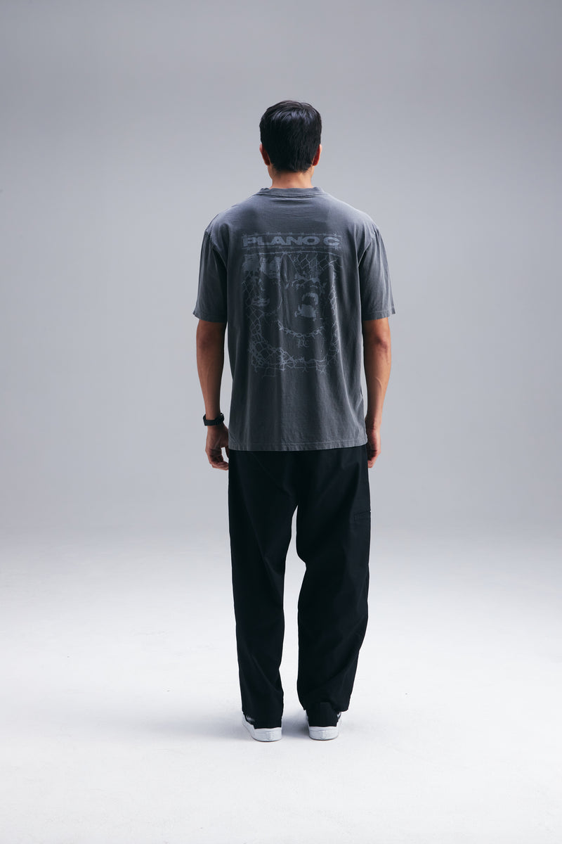 CAMISETA STONE "FIERCE DOGS" GRAPHITE