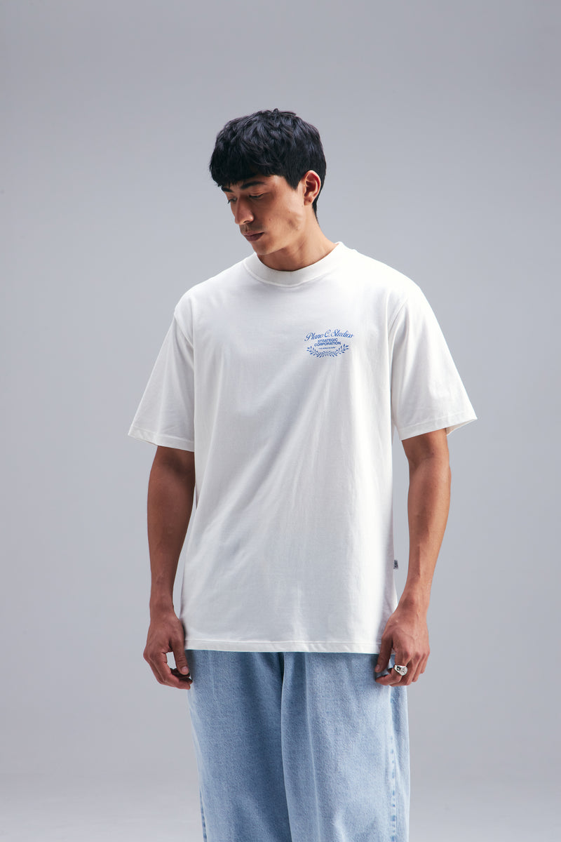 CAMISETA "STUDIOS" OFF WHITE