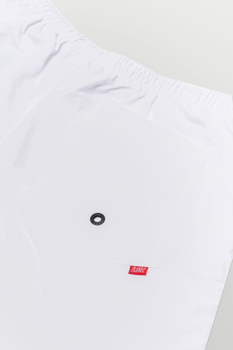 SHORTS "LOGO" WR WHITE