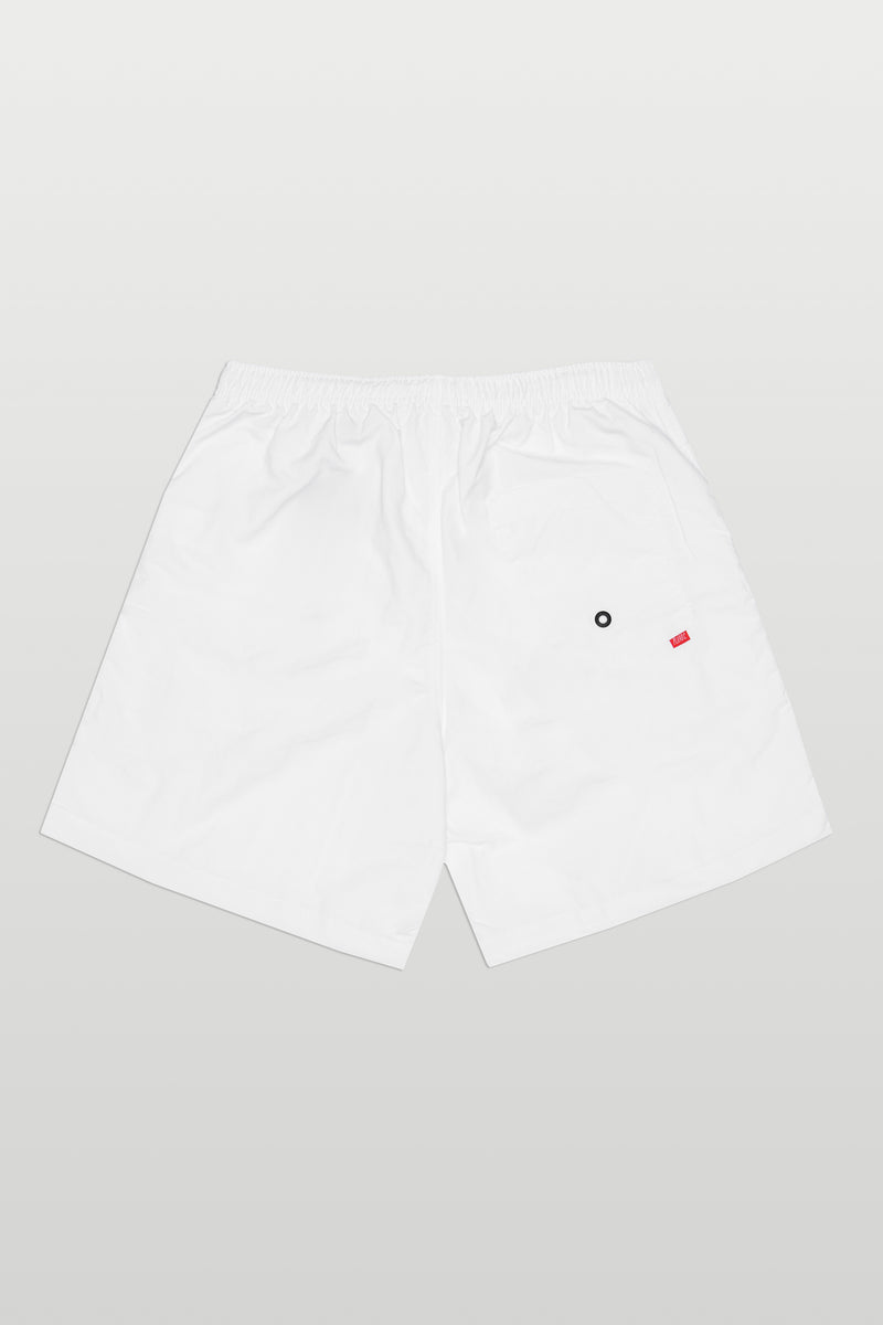 SHORTS "LOGO" WR WHITE