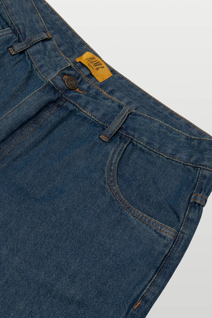 BERMUDA DENIM - ARMY WASH