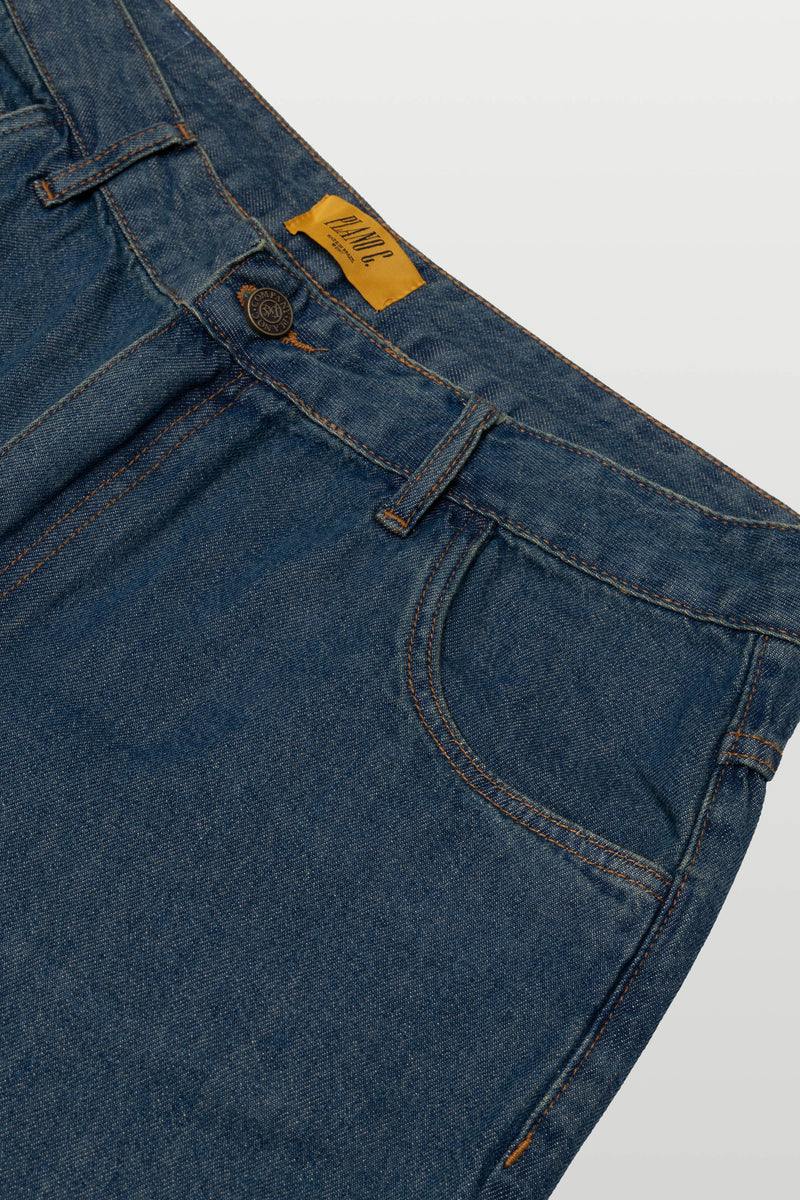 BERMUDA DENIM - ARMY WASH
