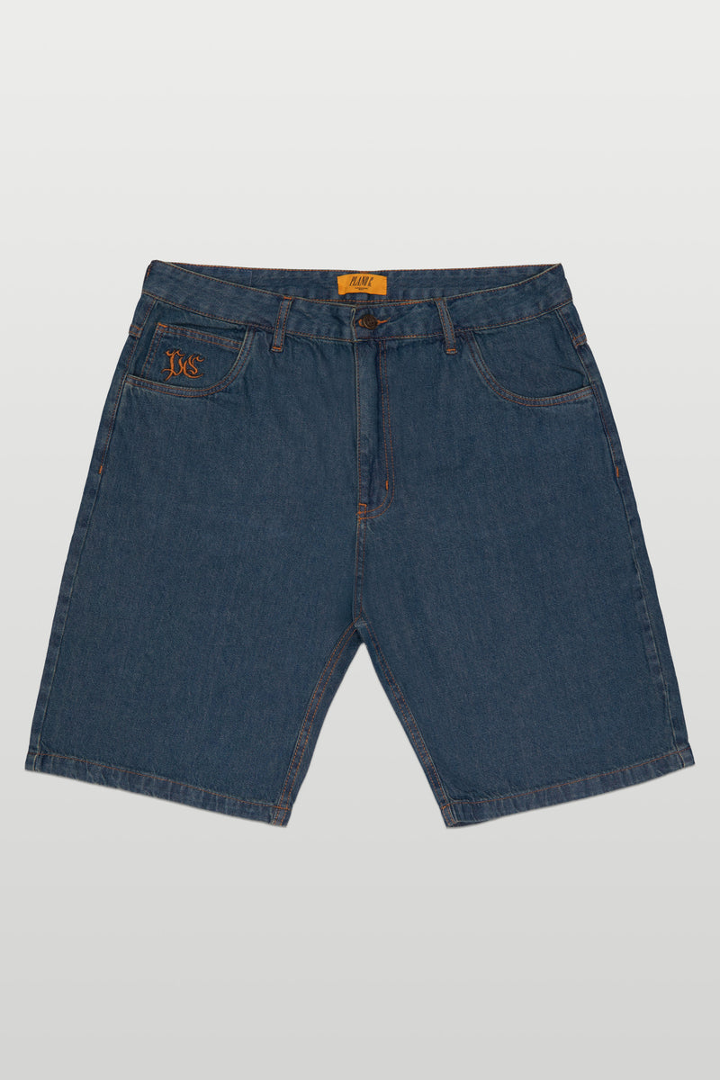 BERMUDA DENIM - ARMY WASH