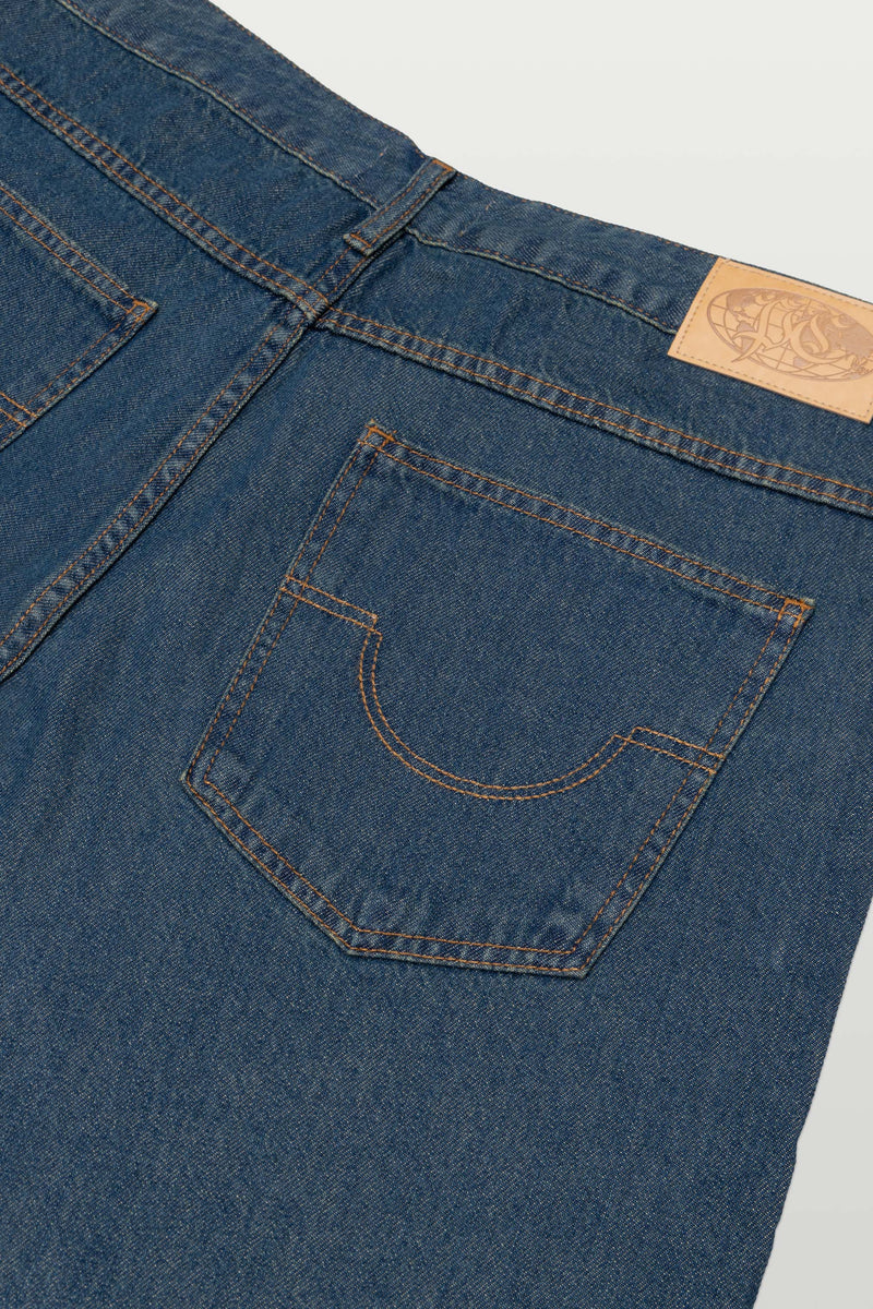 BERMUDA DENIM - ARMY WASH