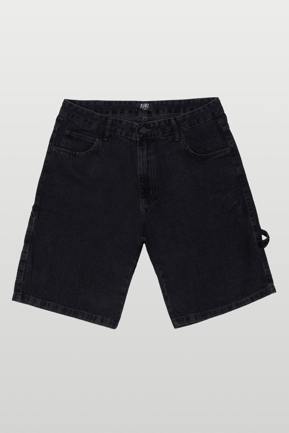 BERMUDA DENIM CARPENTER - WASHED BLACK