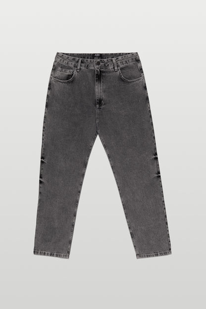 CALÇA BAGGY JEANS - WASHED GREY