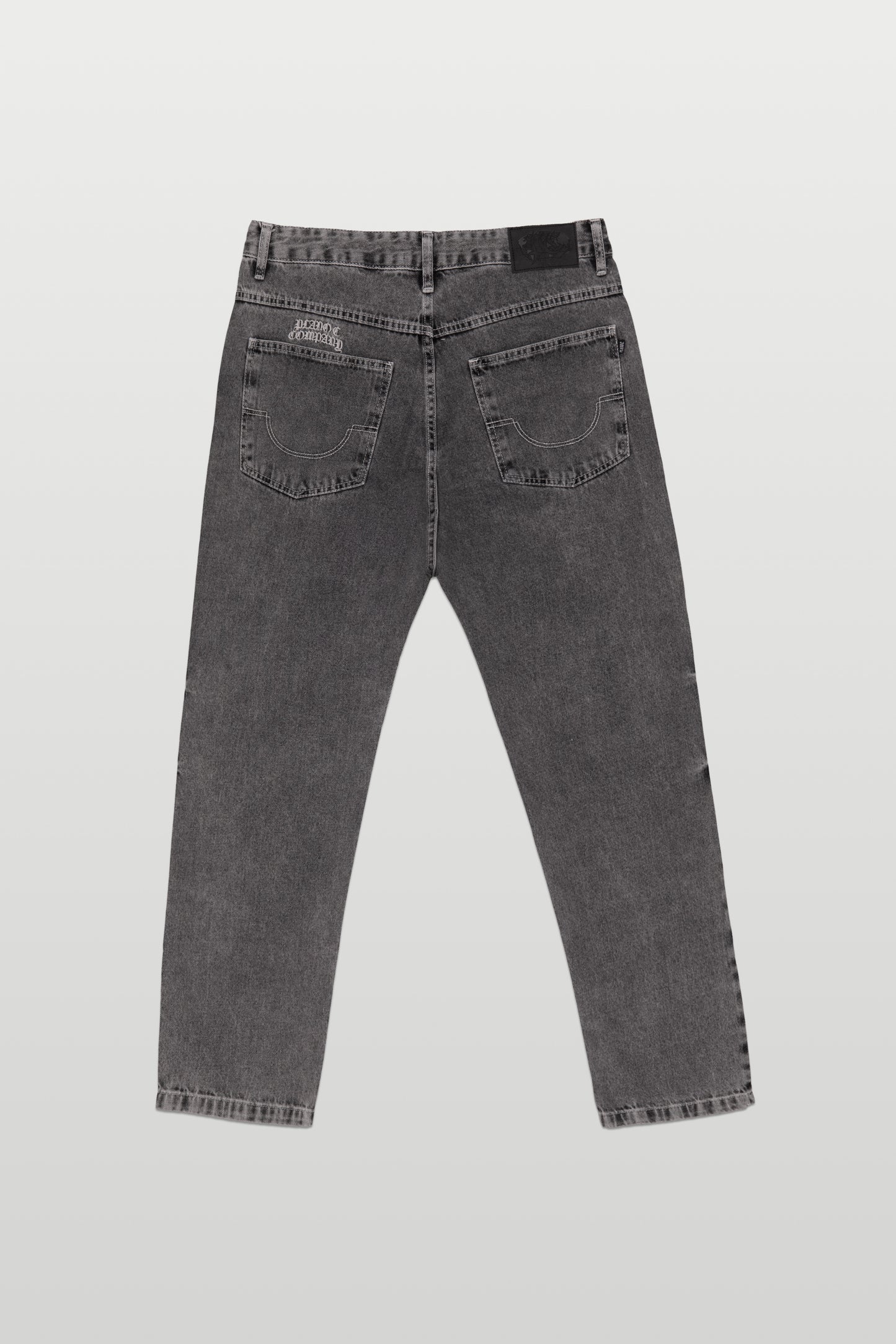 CALÇA BAGGY JEANS - WASHED GREY
