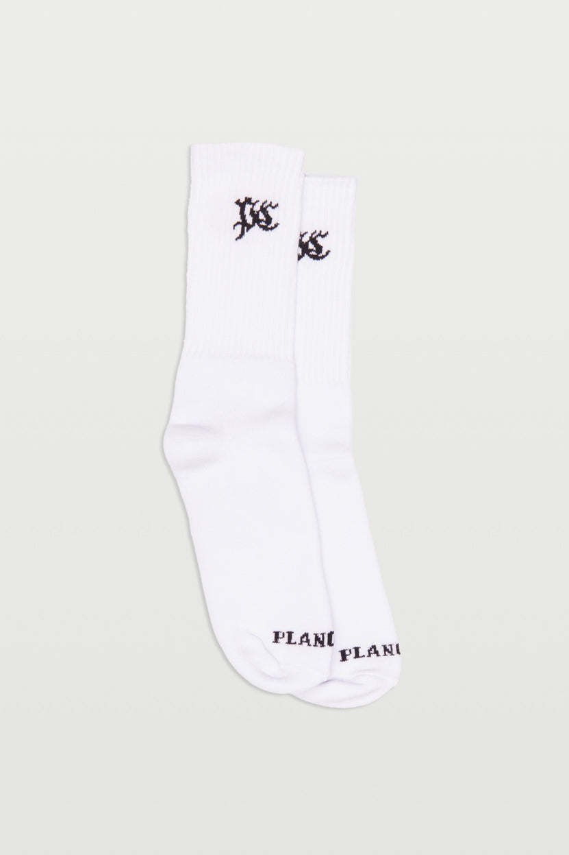 MEIA CLASSIC "PC" WHITE