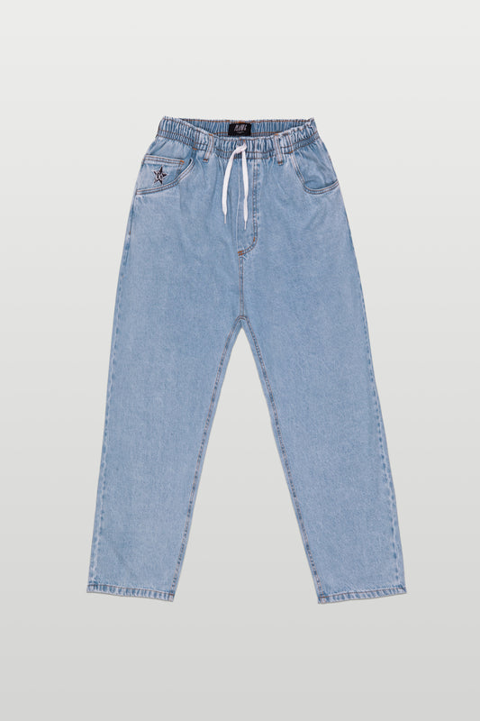 CALÇA BALLON JEANS - LIGHT WASH