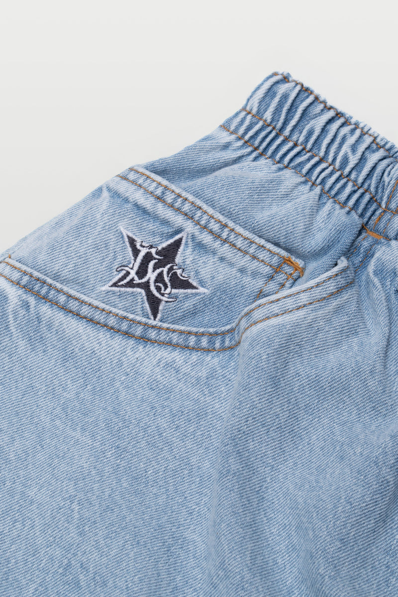 CALÇA BALLON JEANS - LIGHT WASH