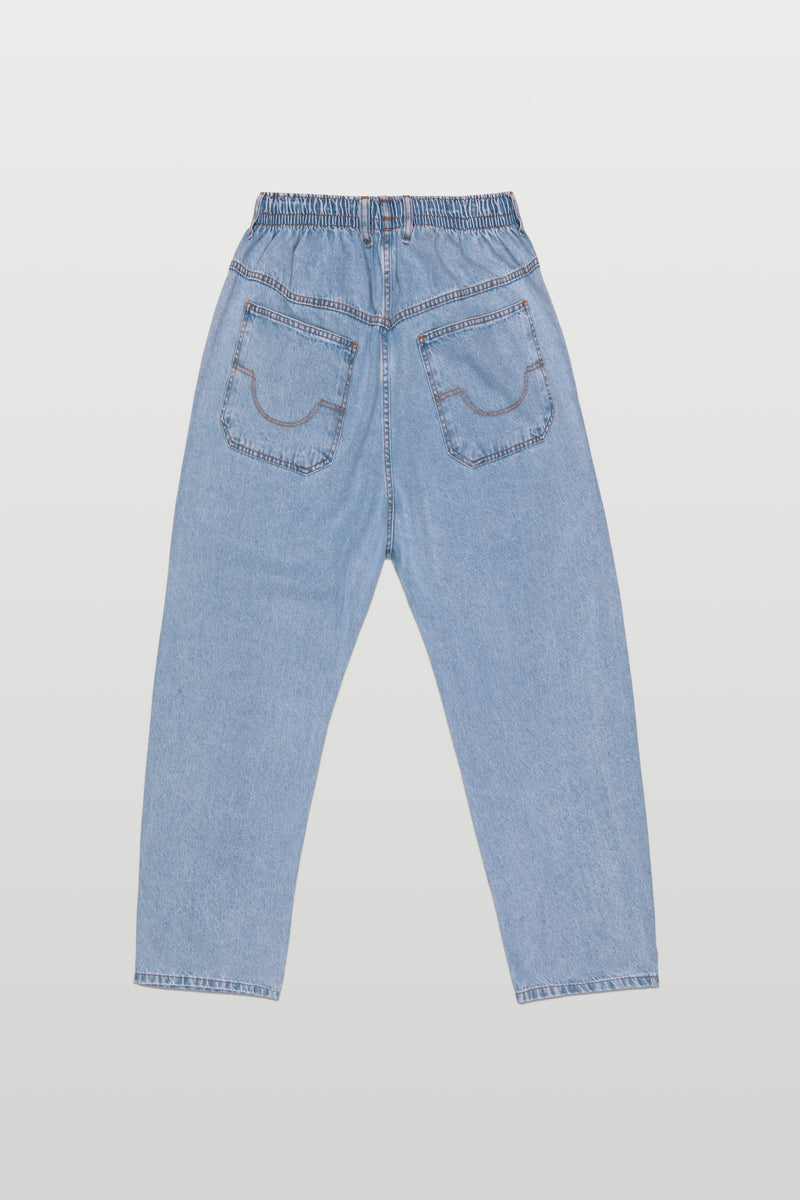 CALÇA BALLON JEANS - LIGHT WASH
