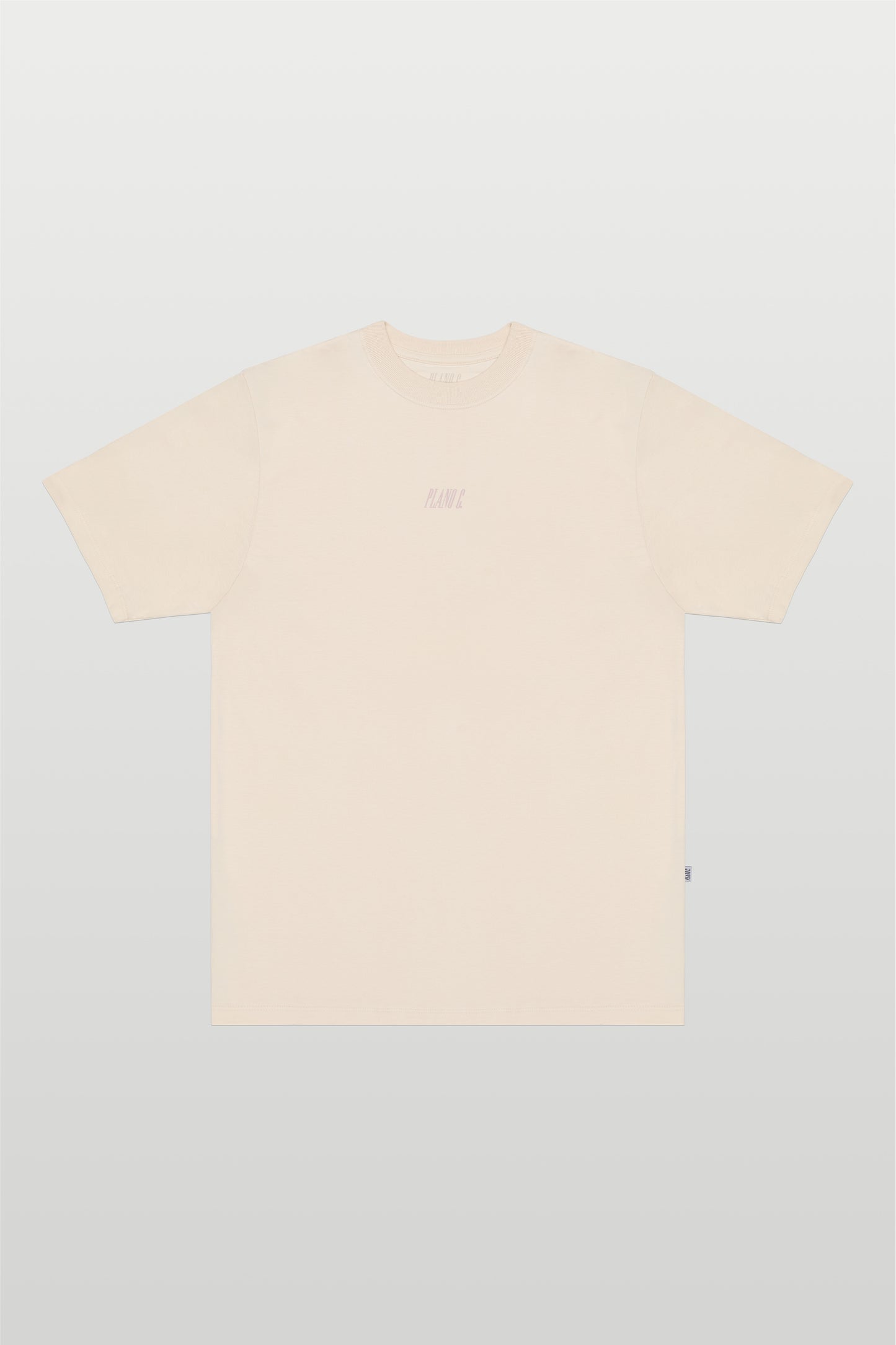 T-SHIRT LOGO AREIA WHITE SAND