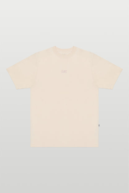 T-SHIRT LOGO AREIA WHITE SAND