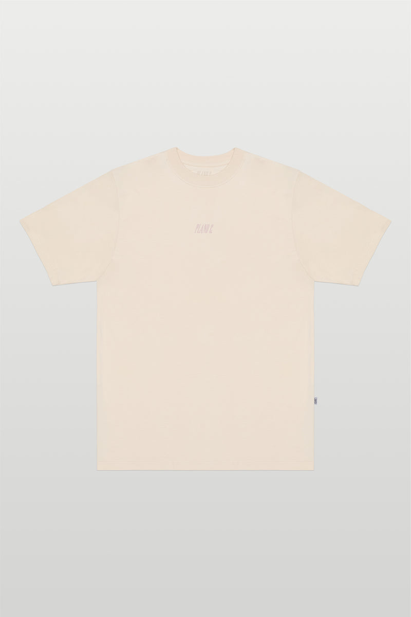 T-SHIRT LOGO AREIA WHITE SAND