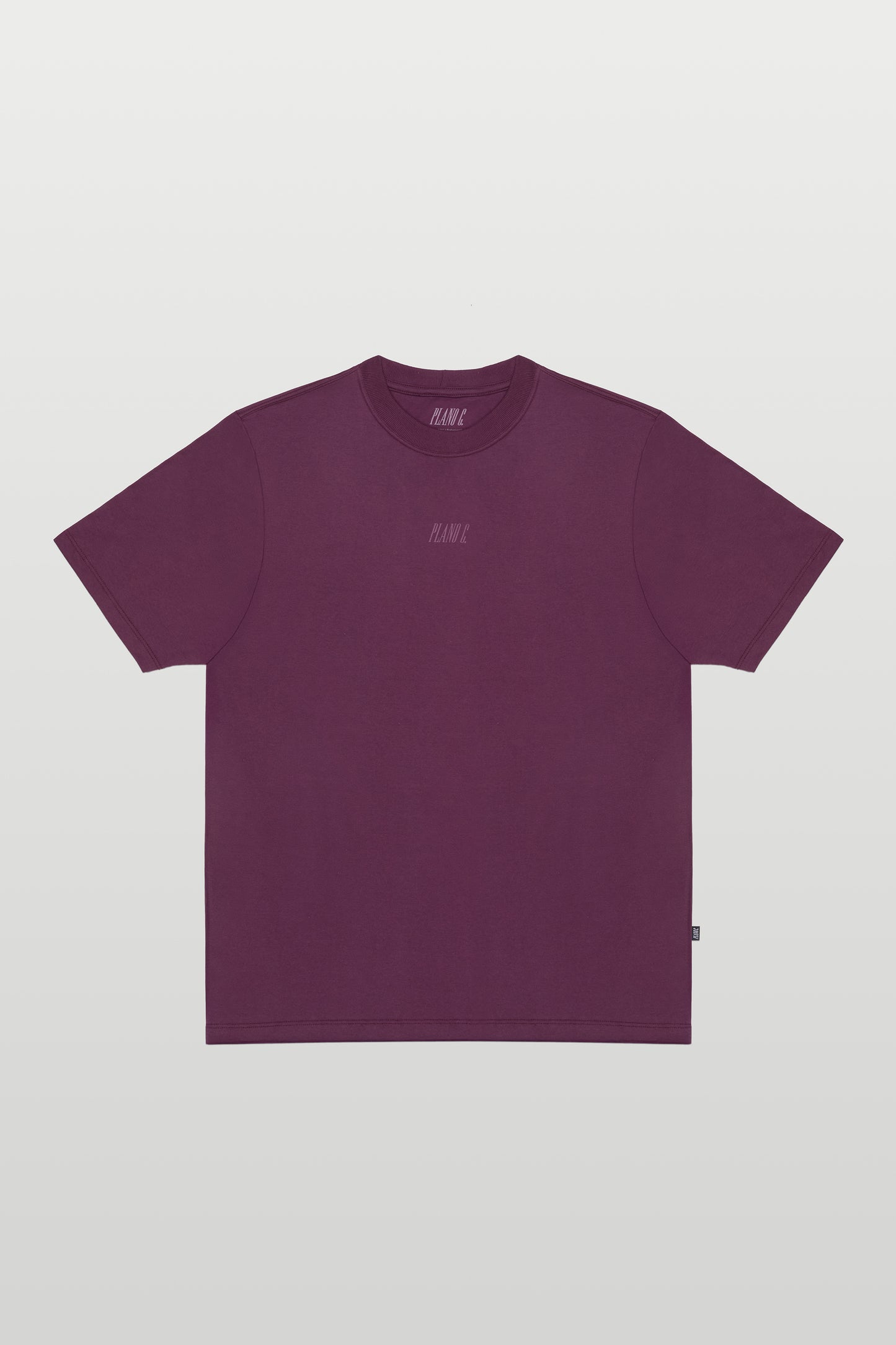 T-SHIRT LOGO ROXO PRUNE
