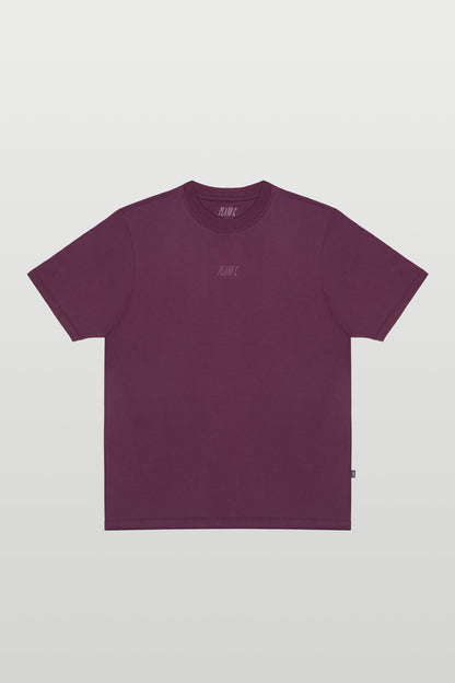 T-SHIRT LOGO ROXO PRUNE