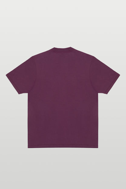 T-SHIRT LOGO ROXO PRUNE