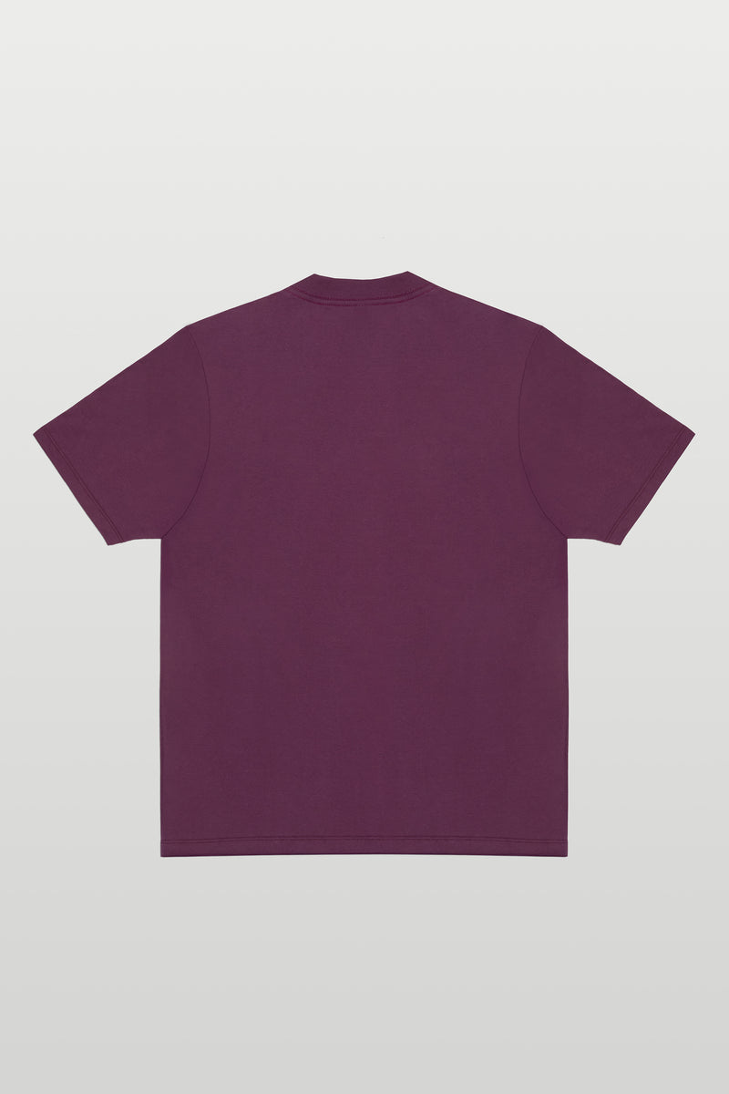 T-SHIRT LOGO ROXO PRUNE