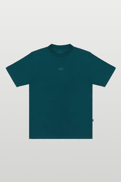 T-SHIRT LOGO VERDE DARK SEA