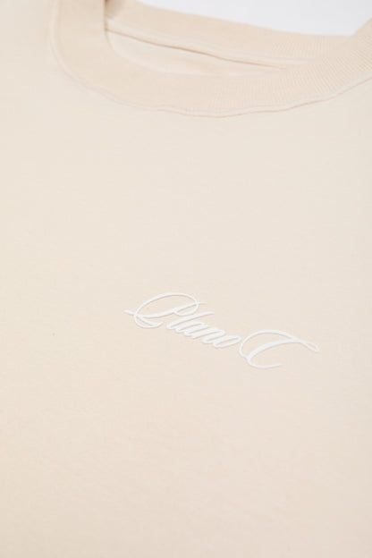 T-SHIRT SIGNATURE AREIA WHITE SAND