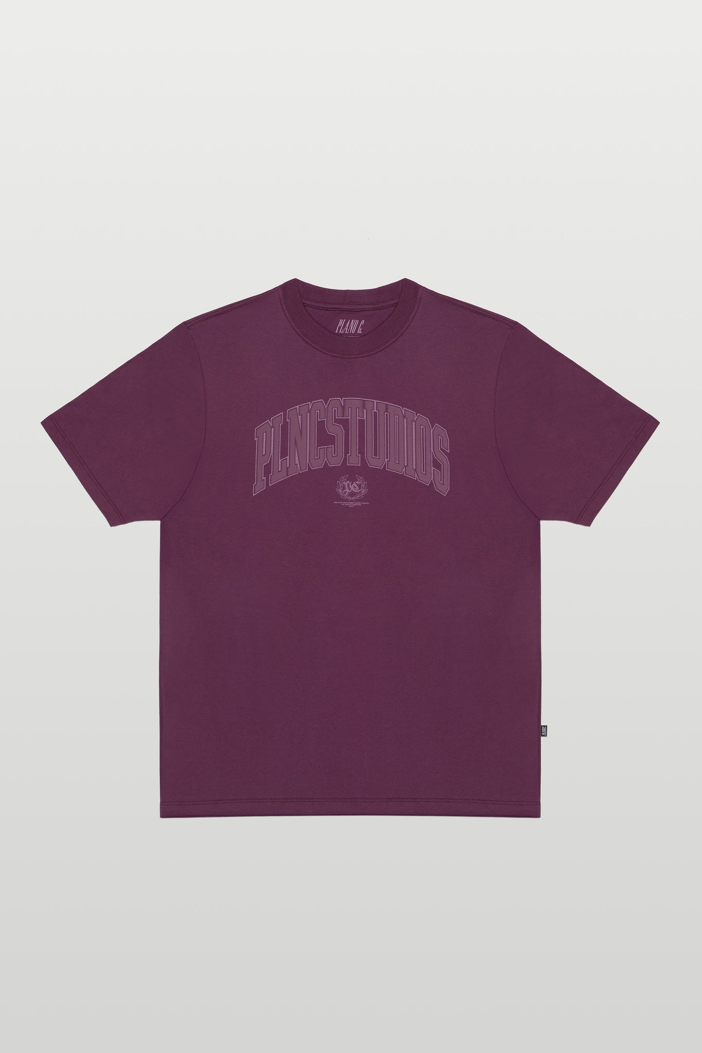 T-SHIRT PLNCSTUDIOS ROXO PRUNE