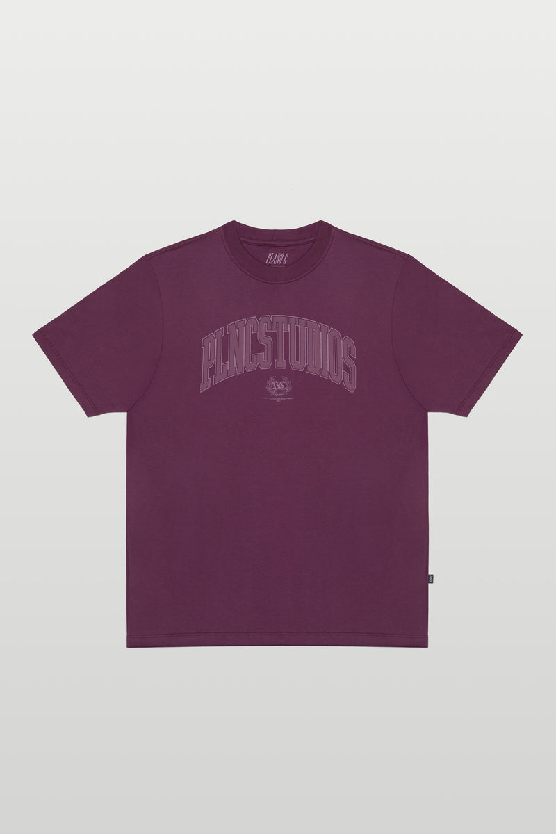 T-SHIRT PLNCSTUDIOS ROXO PRUNE