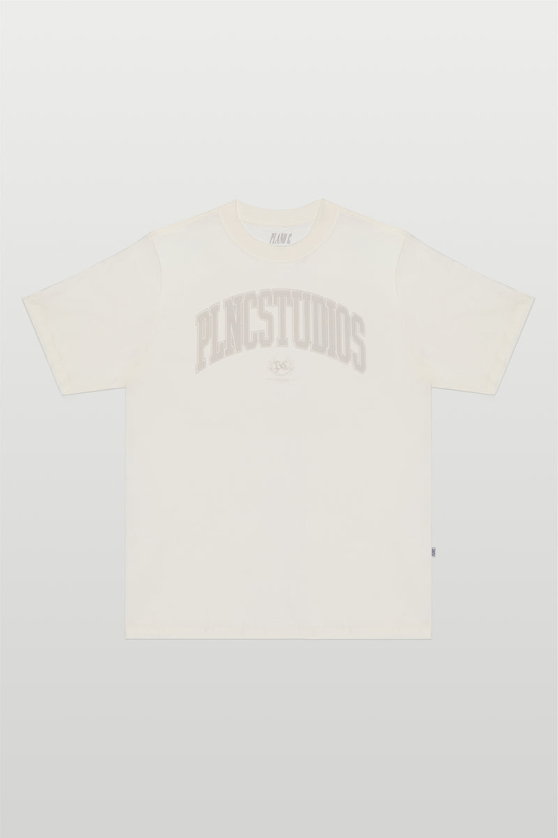 T-SHIRT PLNCSTUDIOS MARFIM