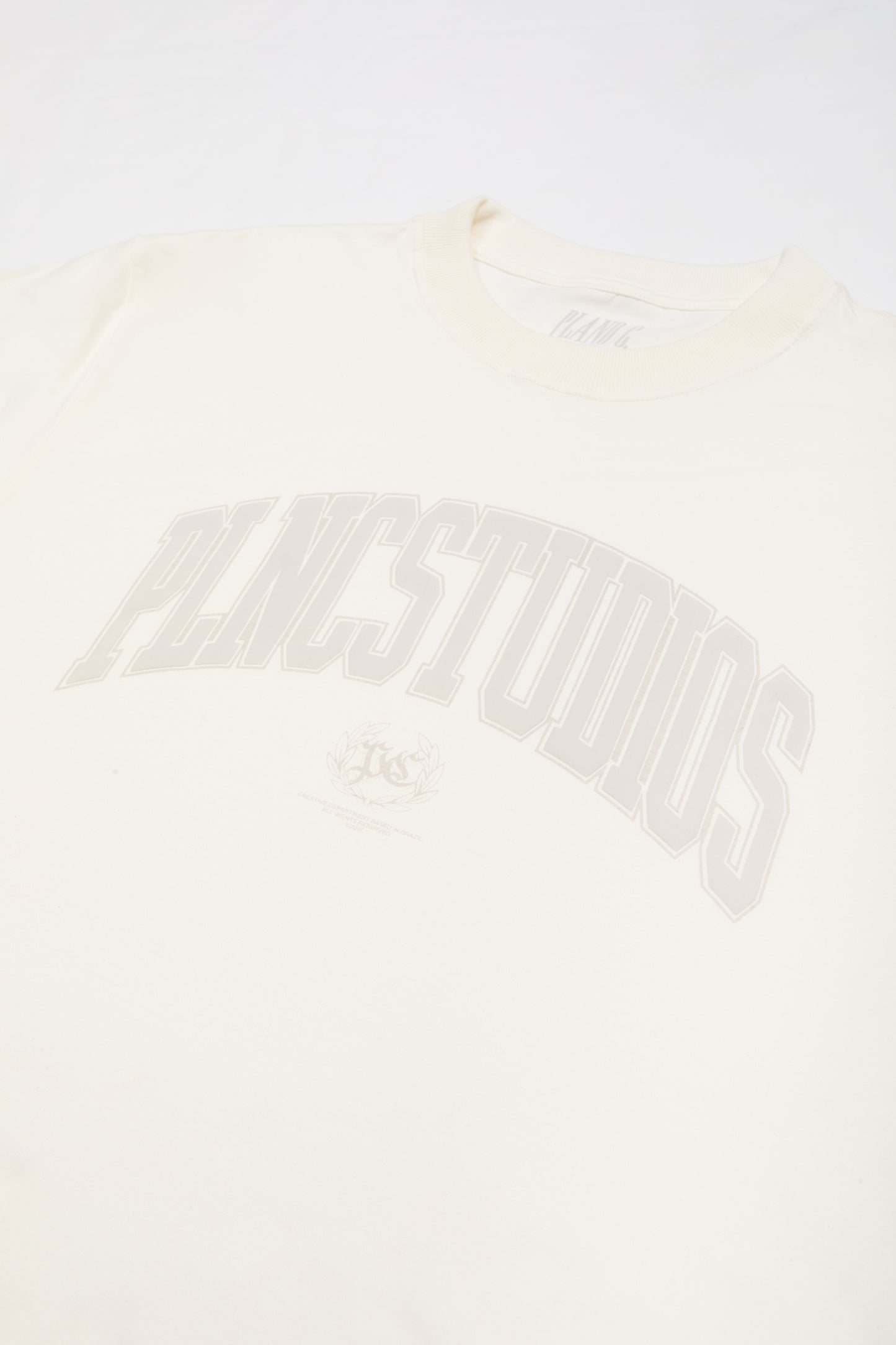 T-SHIRT PLNCSTUDIOS MARFIM