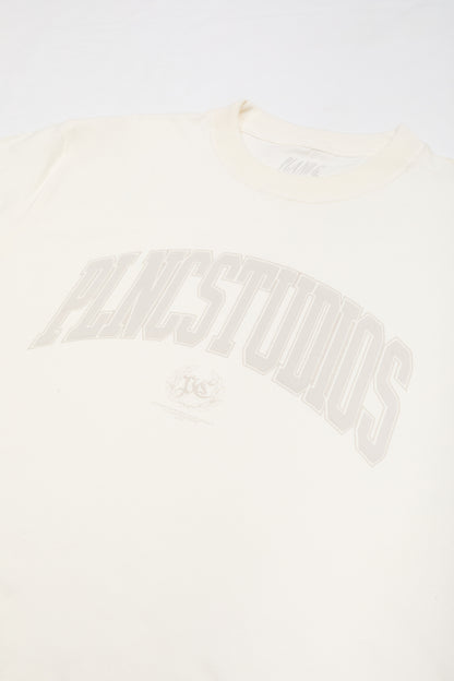 T-SHIRT PLNCSTUDIOS MARFIM