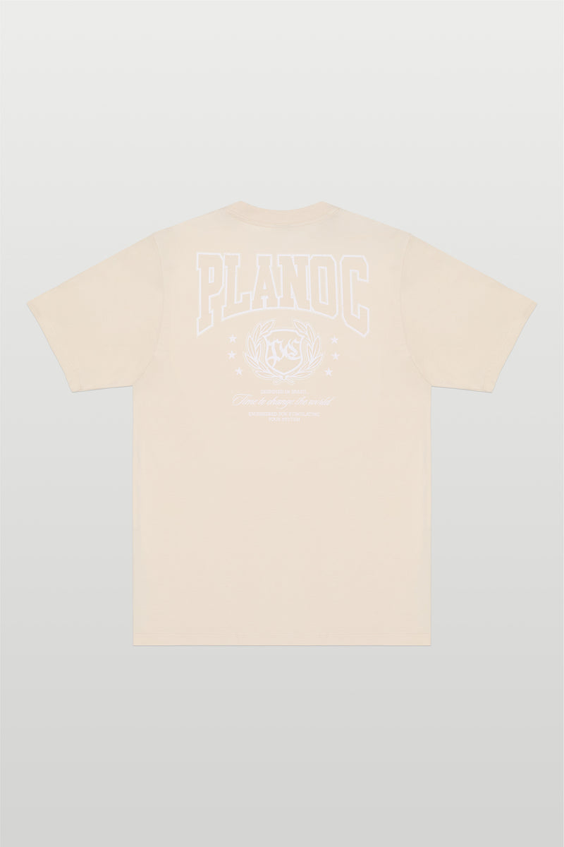 T-SHIRT VINTAGE AREIA WHITE SAND