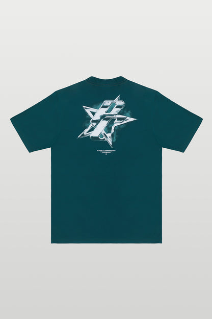 T-SHIRT STAR VERDE DARK SEA