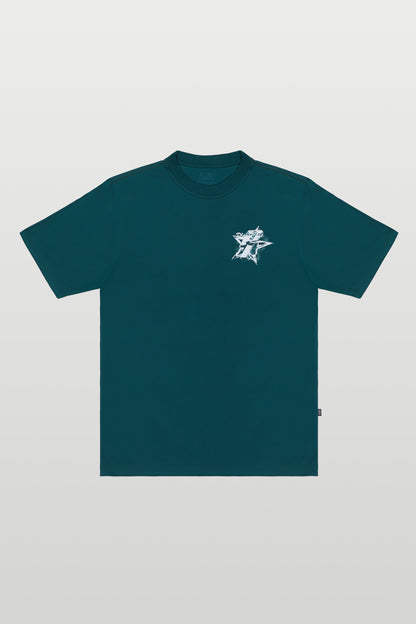 T-SHIRT STAR VERDE DARK SEA