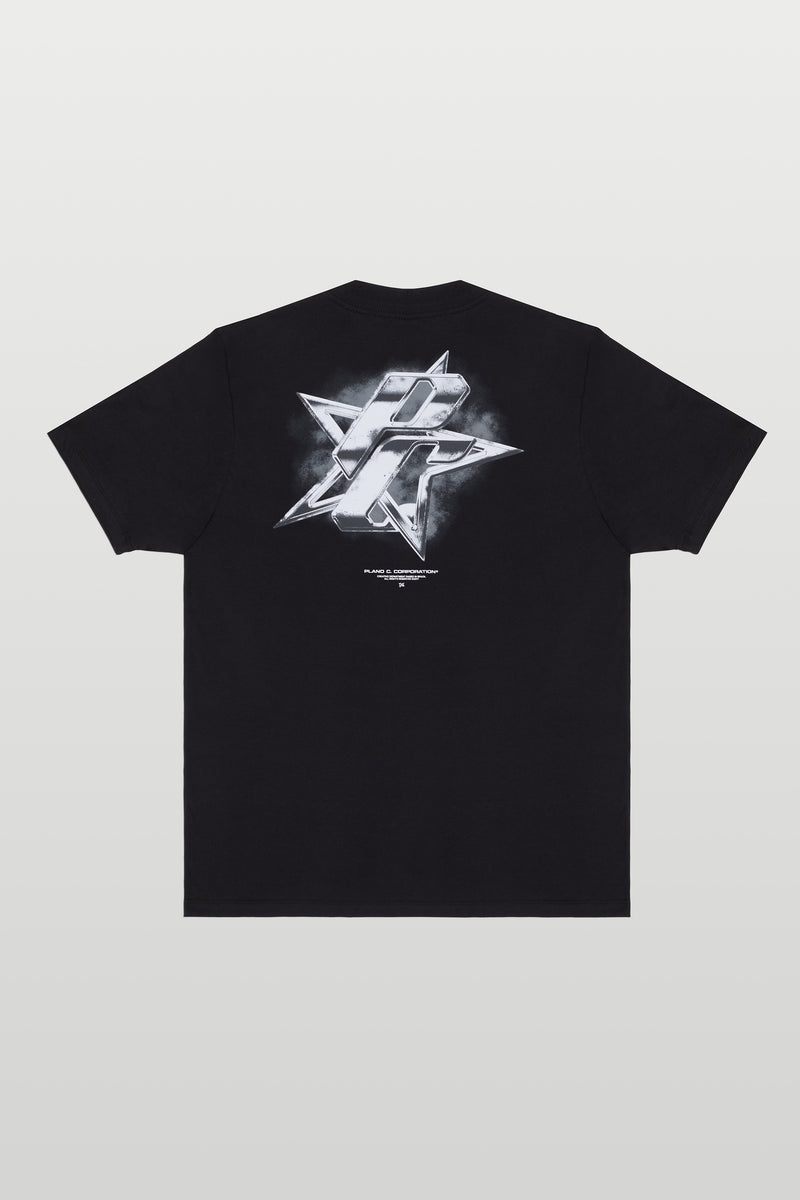 T-SHIRT STAR PRETO