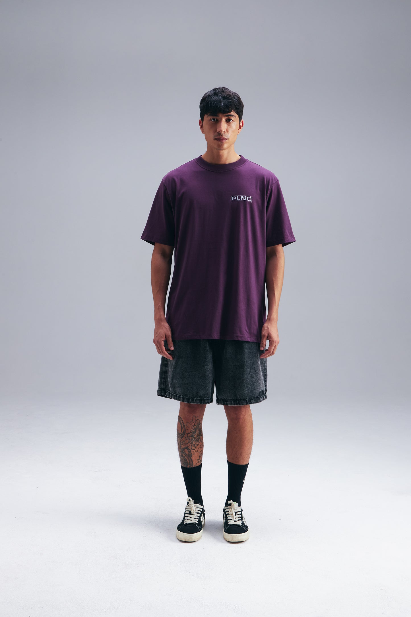 T-SHIRT DOGTAG ROXO PRUNE