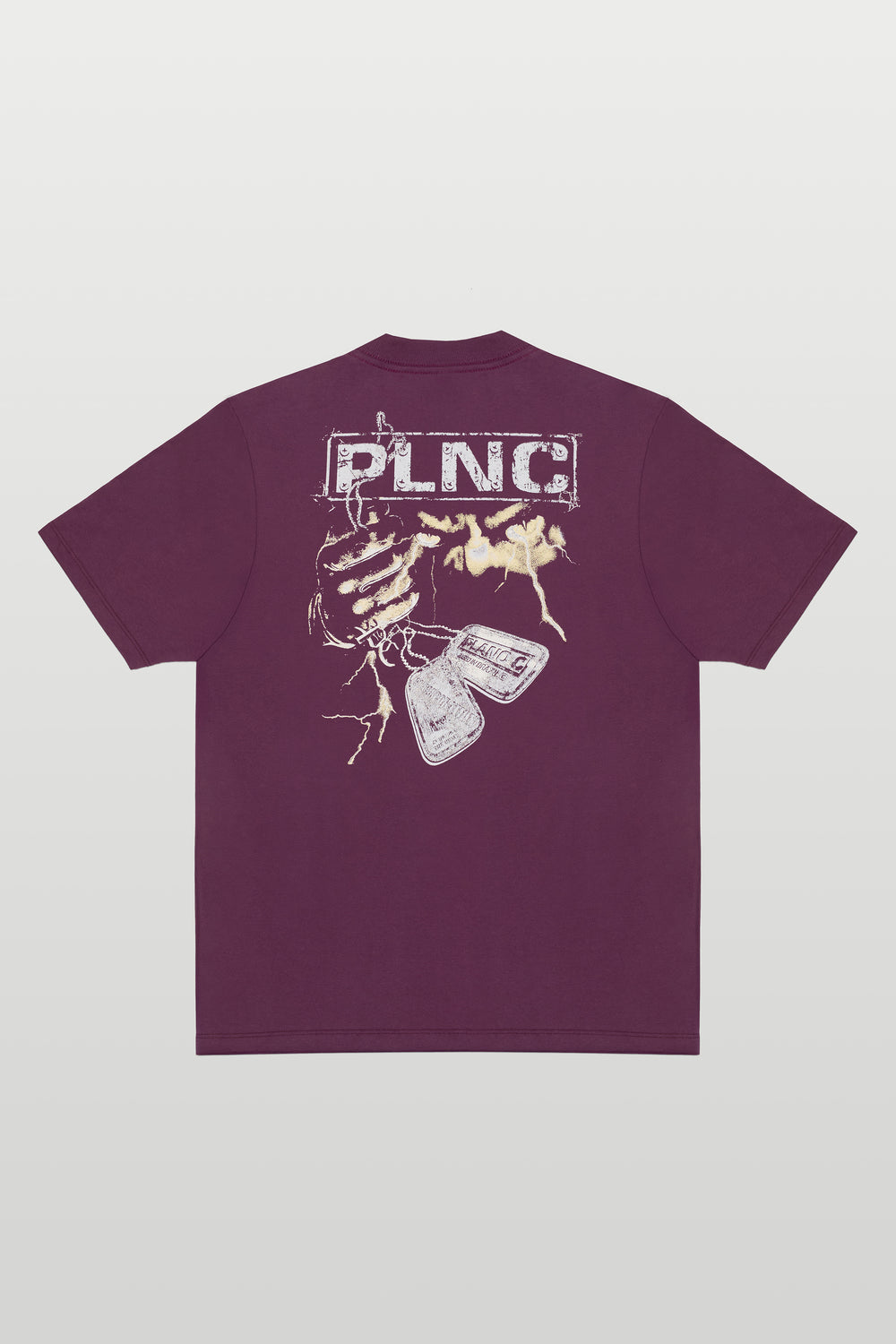 T-SHIRT DOGTAG ROXO PRUNE