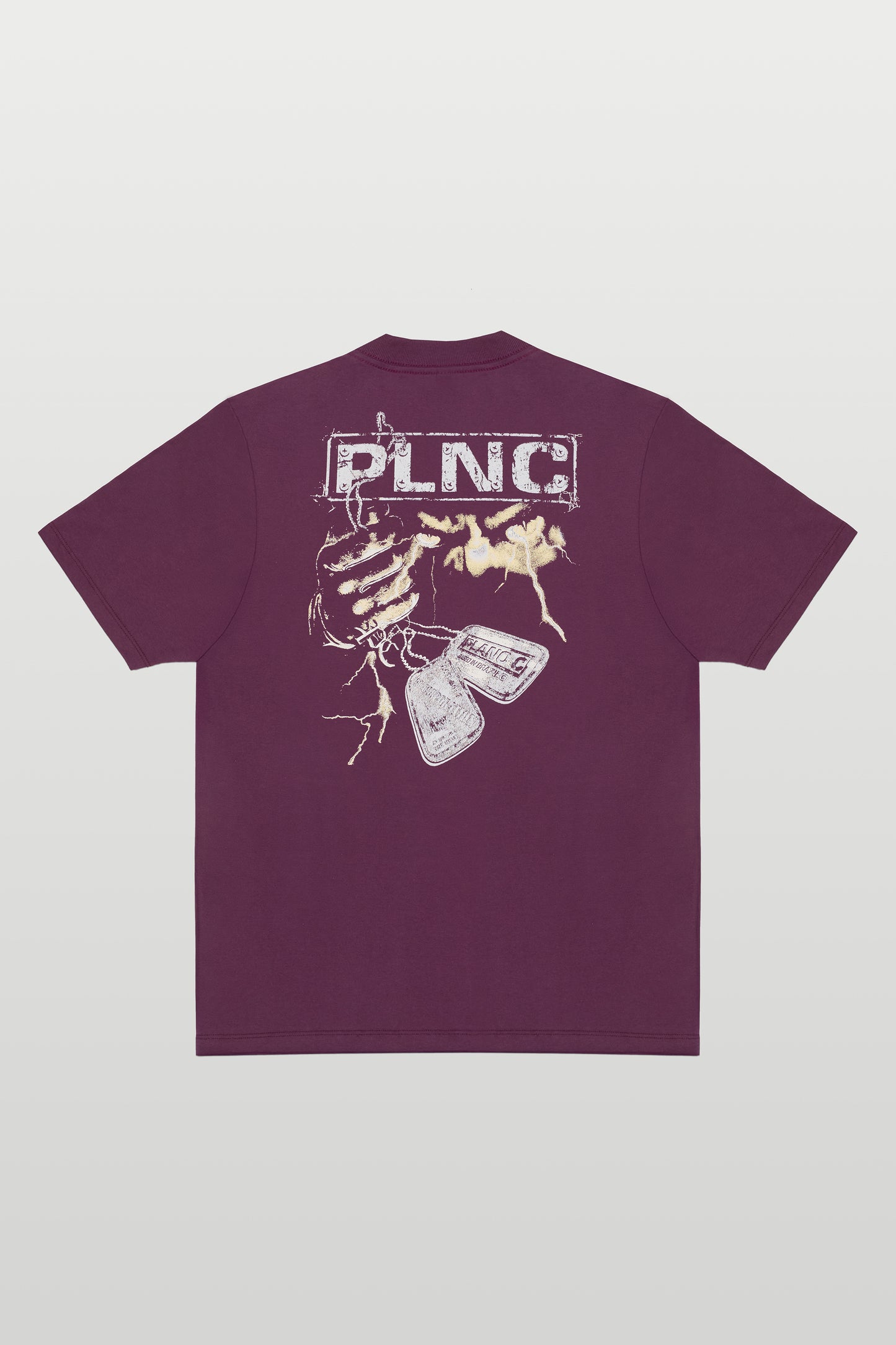 T-SHIRT DOGTAG ROXO PRUNE