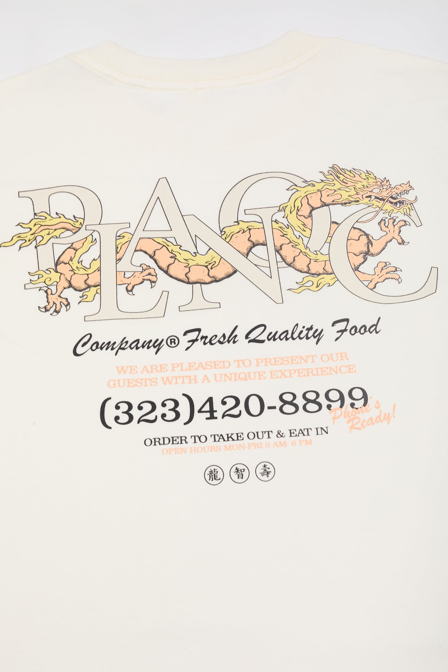 T-SHIRT DRAGON MARFIM