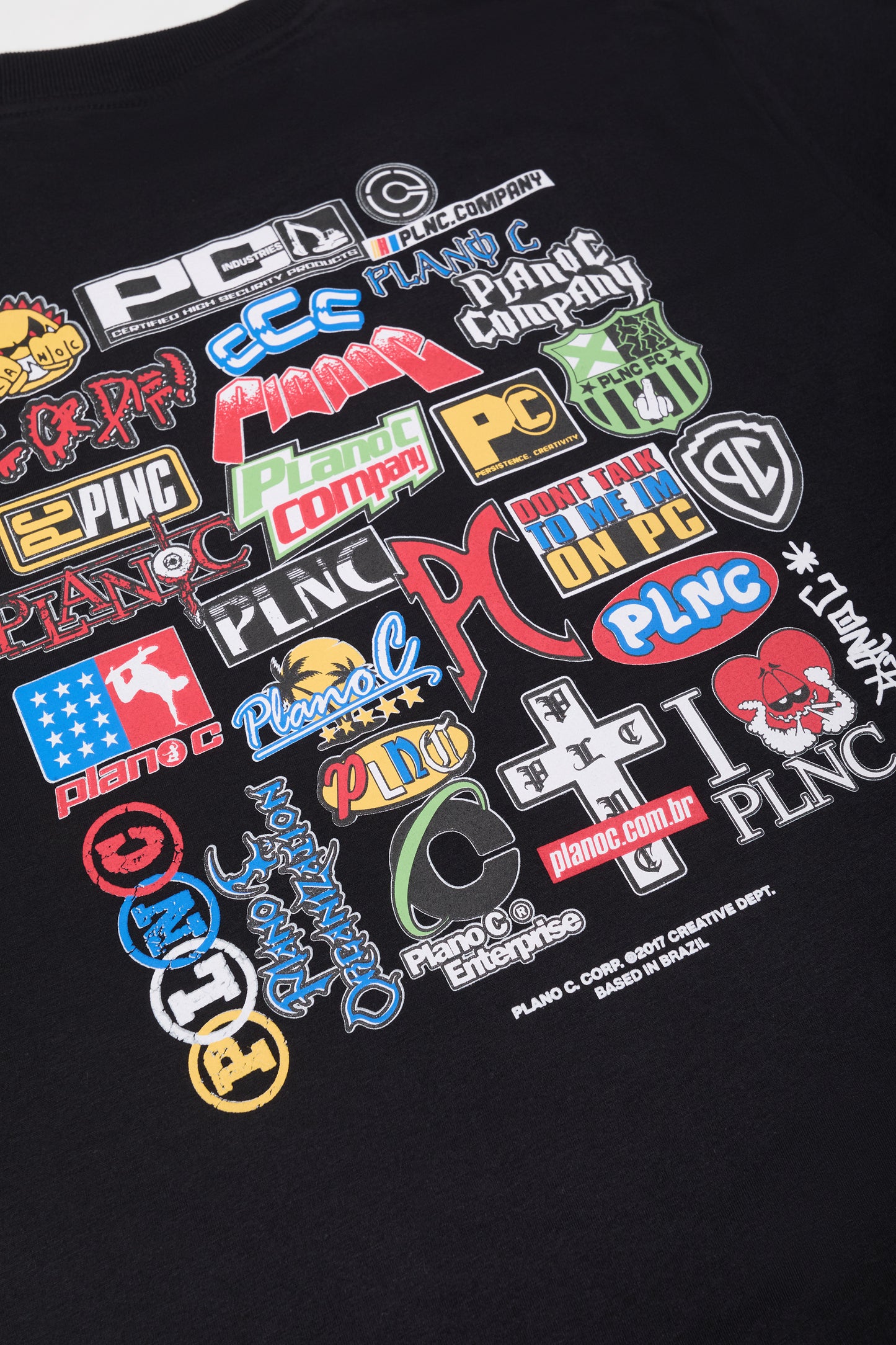 T-SHIRT STRICKERBOMB PRETO