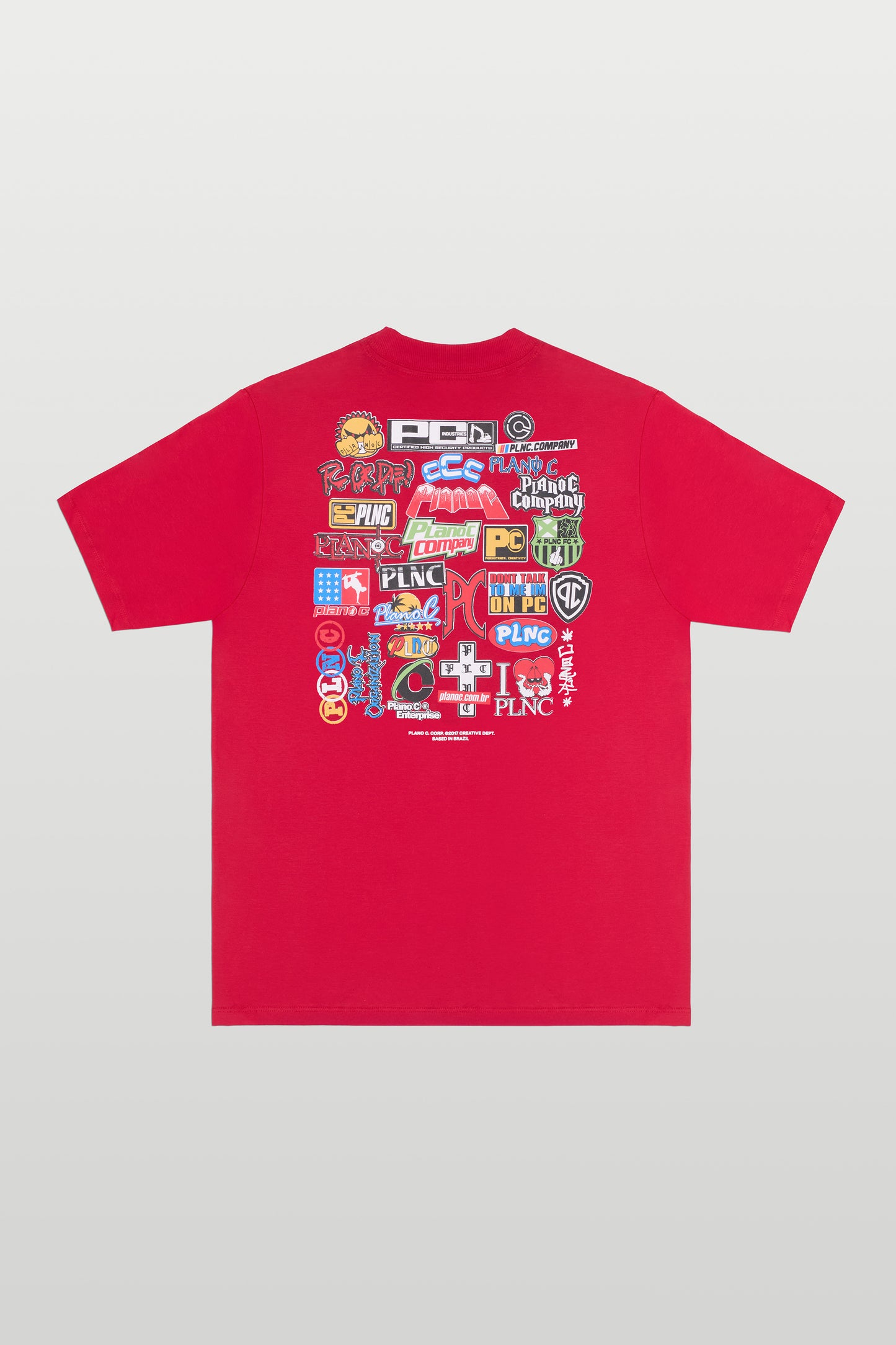 T-SHIRT STRICKERBOMB VERMELHO CARMINE