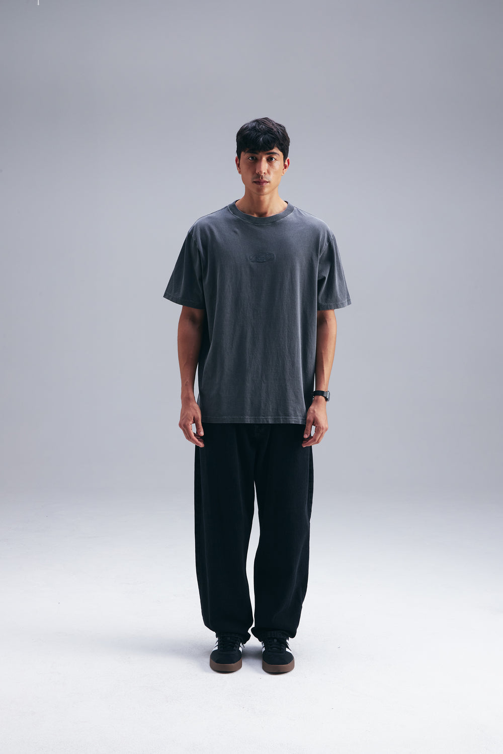 T-SHIRT STONE CLASSIC GRAFITE